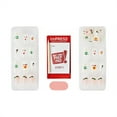 thumbnail image 6 of KISS imPRESS Holiday Press on Nails, Design, Holiday Playlist, White, Short Squoval, 30 Count, 6 of 7