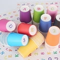 thumbnail image 3 of QualitChoice 50pcs Scratch-proof Disposable Cups For Non-deforming And Durable Odorless Paper rose red 1Set, 3 of 6