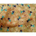 thumbnail image 4 of oneOone Silk Tabby Lime Green Fabric Triangle & Texture Sewing Material Print Fabric By The Yard 42 Inch Wide, 4 of 4