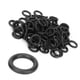 thumbnail image 5 of Anillos de tatuaje negros, 100 piezas Anillos de tatuaje de goma Anillos de tatuaje diseñados para profesionales, 5 of 14