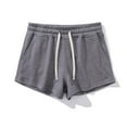 thumbnail image 4 of Running Shorts Qiggri Men Casual Fashion Solid Shorts With Pocket Elastic Waist Short Pants Mens Gym Shorts, 4 of 6