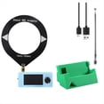 thumbnail image 1 of Kit de Mini Receptor de Radio SI4732 con Soporte y Antena, 10 KHz-180 MHz, Pantalla de 1,9 Pulgadas, Radio FM/AM/LSB/USB, Radio de Corta SI4732., 1 of 8