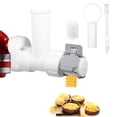 thumbnail image 1 of 6 in 1 Gourmet Pastas Chef Machine Accessory Press Stand Mixer Attachment Flower Style Home Noodle Tool Household Accessories Chef Machine, 1 of 9