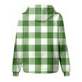 thumbnail image 6 of Staki St Patrick's Day Clothes Girls Toddler Little Girl Long Sleeve Hooded Sweatshirt Hoodie Fall Winter Clothes 3-12Y(Light Green,9-10 Years), 6 of 6