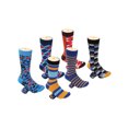 thumbnail image 4 of Men's Bold Designer Dress Socks 6 Pack Color: Smart Ensemble Size: 9-11, 4 of 6