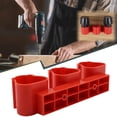 thumbnail image 2 of Clamping Clip Holder Battery Tool Storage Holders with Battery Slots Wall Mount 12V Battery Storage Racks Drill Battery Tool Holders Battery Accessory Storage Packs Fastening Clip,Cable Clamp,Wire Ho, 2 of 9