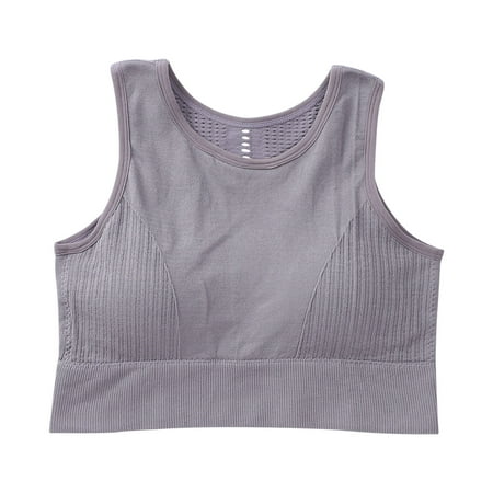 

Women s Plus Size Yoga Bra Push Up Lingerie Comfort Workout Wirefree Sports Bra Activity Sleep Bras Purple