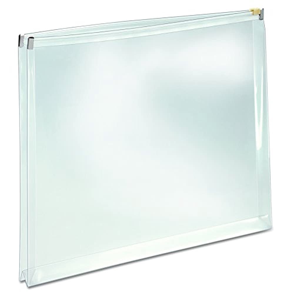 Tops 84190GW Pendaflex Zip Envelope, Letter Size, 5-Pack - Clear