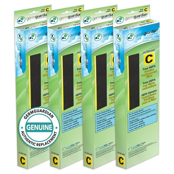 GermGuardian Replacement Filter C (FLT5000) 4-Pack