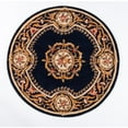 thumbnail image 3 of Momeni Harmony India Hand Tufted Wool Transitional Blue Area Rug 8' X 11', 3 of 4