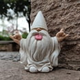 thumbnail image 3 of Ornement de Jardin Type B Gnome Nain Malodorant en Résine, 3 of 12