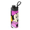 thumbnail image 1 of Botella de agua aislada deportiva de Minnie Mouse, de acero inoxidable, portátil, para exteriores, para viajes, fitness, estudiantes, talla única., 1 of 7