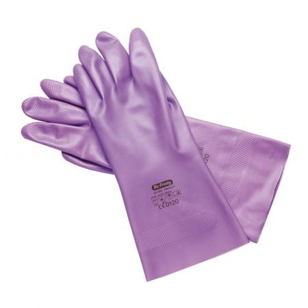 Hu-Friedy 40-060 IMS Nitrile Lilac Utility Gloves Small 7 Reusable 3/Pk