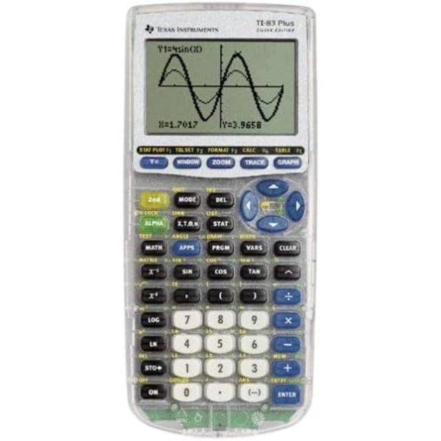 Calculadora Texas Instruments TI-83 Plus Silver Edition