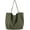 Green, variant on CoCopeaunts Canvas Tote Handbag Purse Large Capacity Hobo Shopper Handbag Grocery Shoulder Bag for Women Girl