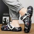 thumbnail image 7 of Men's Winter Clogs - Waterproof Faux Fur Lined Slippers EVA Fuzzy Lined House Shoes Warm Slip On Sandals with Back Strap Indoor Outdoor Mules, 7 of 7