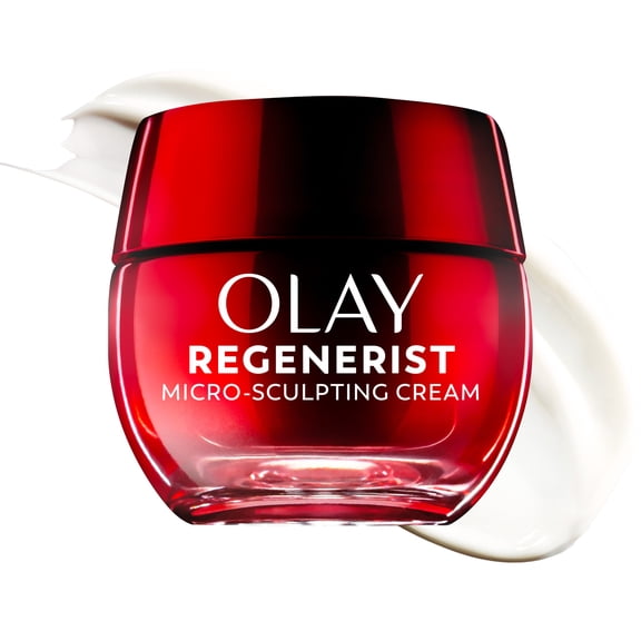 Olay Face Moisturizer, Regenerist Micro-Sculpting Anti-Aging Cream, Niacinamide, 1.7 oz