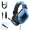 Blue, variant on Gaming Headset for PC, PS4, PS5, Xbox Headset with 7.1 Surround Sound Gaming Headphones with Noise Canceling Mic, 40mm Drivers Over Ear Headphones for Nintendo, Xbox Series X/S, Laptop, Mobile Black
