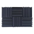thumbnail image 1 of 6 Pcs Acoustic Studio Absorption Foam Panel Broadband Sound Absorber Periodic Groove Structure, 1 of 6