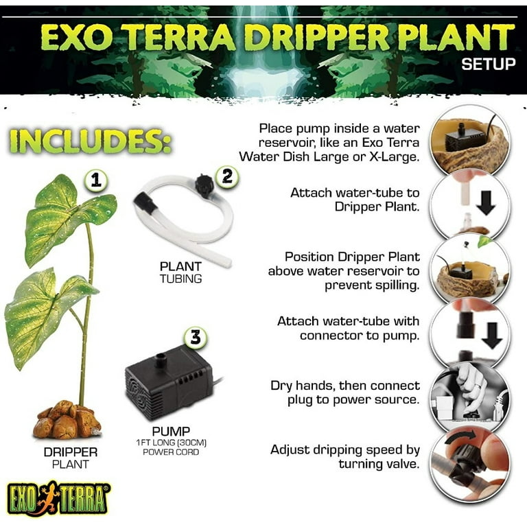 Exo Terra Dripper Plant (Large)
