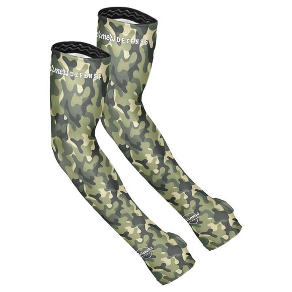 Fundas de protección Farmers Defense Brush Camo Green L/XL
