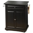thumbnail image 2 of Naomi Home Windsor Cuisine Island-Finish:Black,Top:Black Granite, 2 of 2