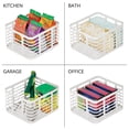 thumbnail image 3 of mDesign Steel Organizer Matte White (25941), 3 of 6