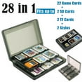 thumbnail image 2 of Estuche para tarjetas de juego 28 en 1, caja de almacenamiento y funda de transporte para Nintendo 3DS XL, 2 of 8