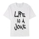 thumbnail image 1 of Camiseta gráfica Life Is A Joke de Elevenparis para hombre blanca 2XL, 1 of 2