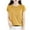 Summer Tops Yellow, variant on Womens Short Sleeve Pullover, Fall Sweaters for Women Summer Casual Vintage Loose Fit Solid Color Knitted Crewneck Sweatshirts Ladies Short Sleeve Sweaters