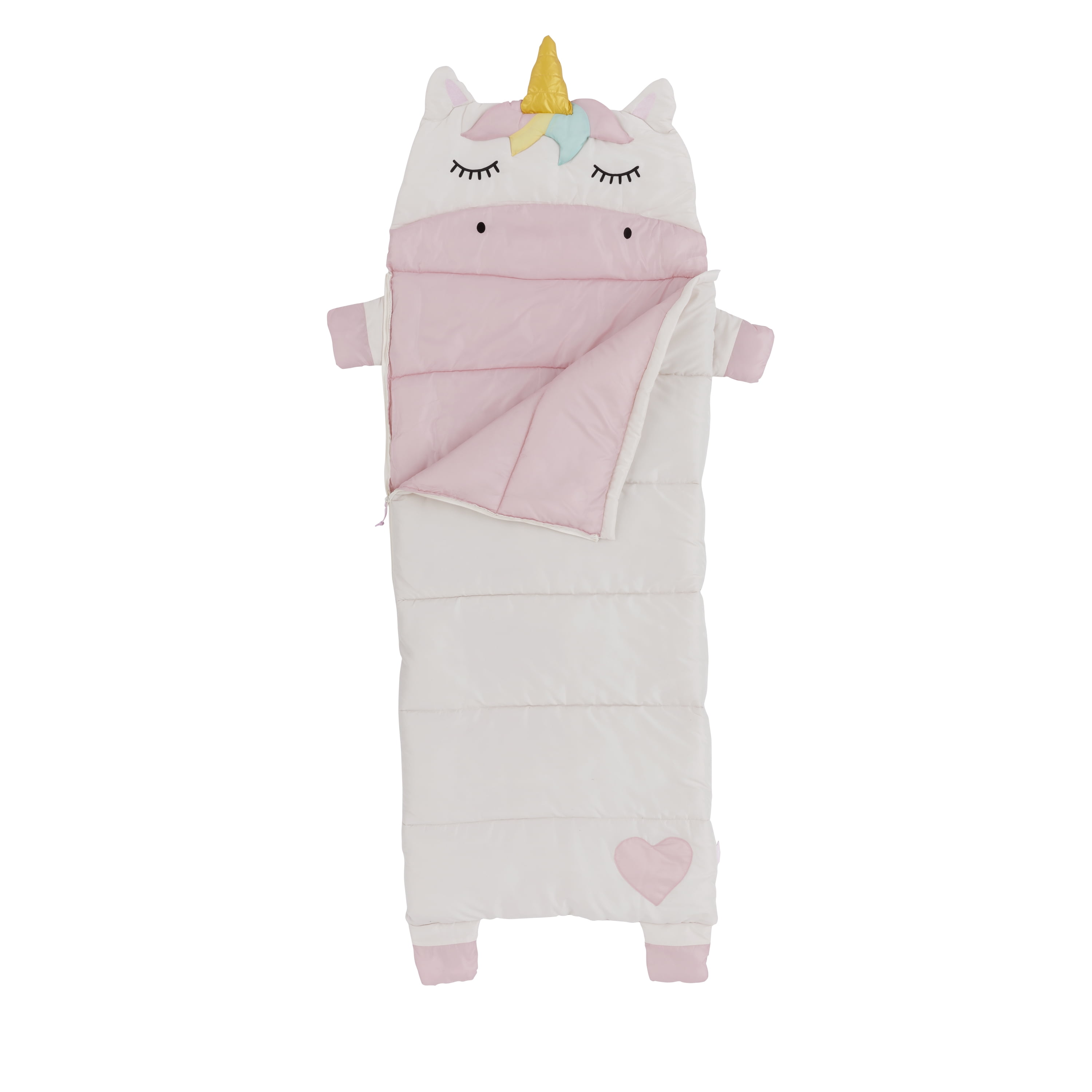 Firefly! Gear Sparkle the Unicorn Kid's Sleeping Bag - Pink/Off-White Color in. x 24 in.) - Walmart.com