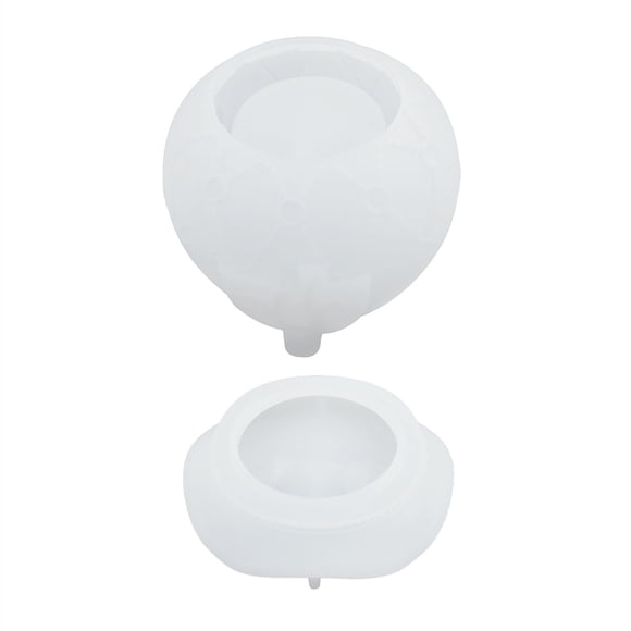 Molde de caja de joyería redonda Matsuzay de silicona para manualidades DIY