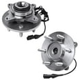 thumbnail image 3 of Detroit Axle - Front Brake Kit for 4WD 04-08 Ford F-150, 2006-2008 Lincoln Mark LT Brake Rotors Ceramic Brake Pads CV Axles Wheel Bearing Hubs 2005 2007 Replacement, 3 of 7