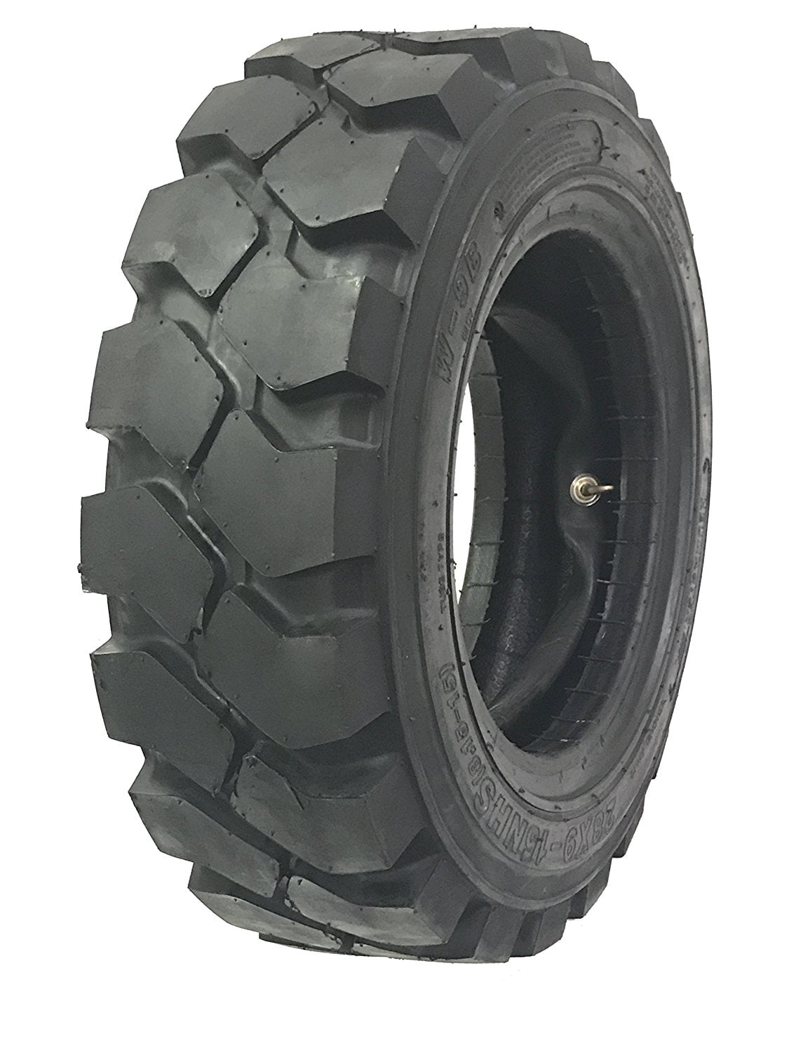 Zeemax HD 28x915 8.1515 /14TT Forklift Tire w/Tube & Flap w/Rim Guard