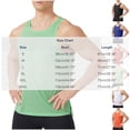 thumbnail image 2 of Mens Athletic Tank Top Sleeveless Crew Neck Mesh Breathable Muslce T-Shirt Workout Sport Tee Fathers Gift, 2 of 8