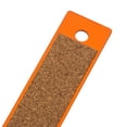 thumbnail image 3 of JAM Paper Stainless Steel Orange Metallic Ruler, 12 in, Cork Backing, 12/Pack, 3 of 3