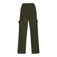 thumbnail image 6 of DPTALR George Men's Cargo Pants，Soft Cotton with Deep Pockets and Belt，for Work and Travel,Army Green,Big and Tall Men S, 6 of 6