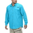 thumbnail image 2 of Little Donkey Andy Men's UPF 50+ UV Protection Shirt, Long Sleeve Fishing Hiking Shirt Size XS, 2 of 5
