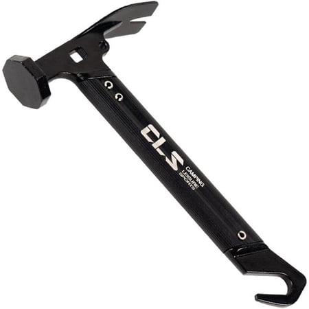Tent Stake Hammer Mini Portable Camping Hammer with Stake Remover Lightweight Multi-Functional Tent Mallet Hammer for Outdoor Camping Hiking Backpacking Gardening