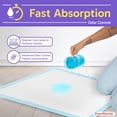 thumbnail image 3 of PetsWorld Dog Puppy Training Pads 23x36, 100 Ct, 3 of 7