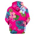 thumbnail image 3 of WEAIXIMIUNG Chandails en Molleton Mignons pour Femmes Mode Décontractée Automne/hiver Imprimé Floral Vacances Sports de Plein Air avec Cordon de Serrage et Poche, 3 of 3