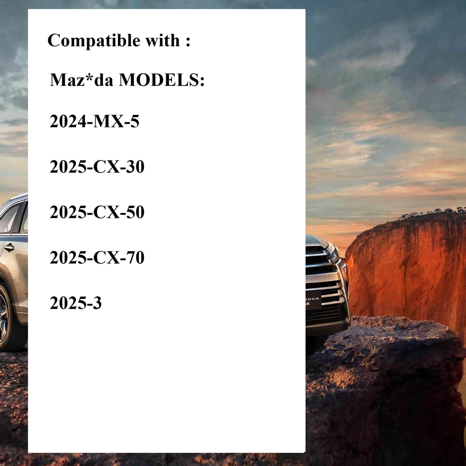 2025 Latest Navigation sd Card Compatible with 2024-MX-5, 2025-CX-30, 2025-CX-50, 2025-CX-70, 2025-3
