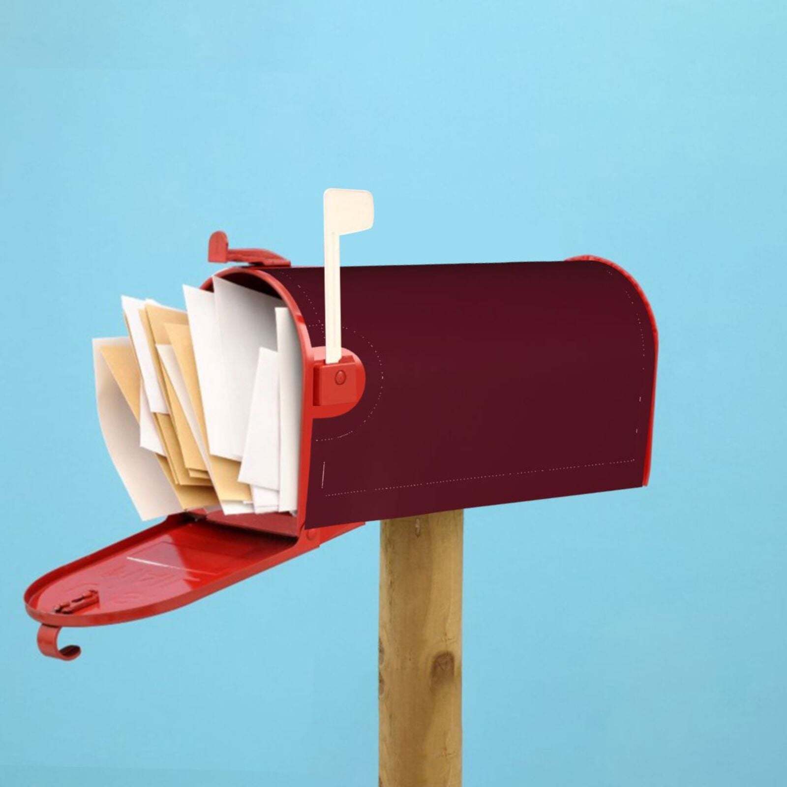 Kdxio Magnetic Mailbox Cover 21x18 in Mailbox Cover Outdoor Decoration Holiday Mailbox Covers for Home Garden Yard-21x18 in