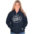 thumbnail image 3 of Retro Dubble Bubble Vintage Classic Logo Zip Up Hoodie Men's Women's Brisco Brands S, 3 of 6