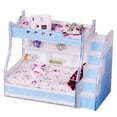 thumbnail image 4 of Muebles Miniatura Sunnimix Decoración Dollhouse Miniature Bed, 4 of 7