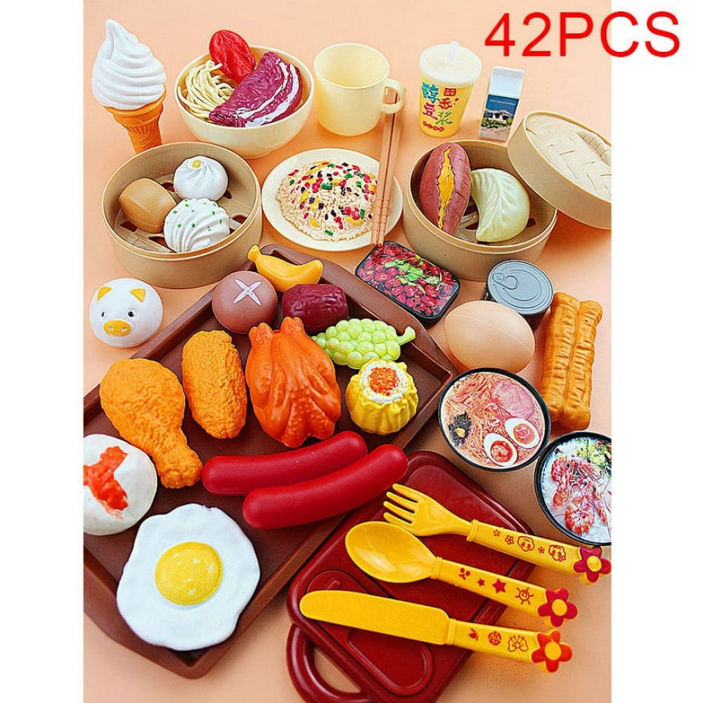 Children Kitchen Toys Simulation Kitchen Utensils Food Cookware Pot Pan Kids Pretend Play Kitchen Set Toys For Girl Boy