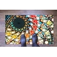 thumbnail image 4 of Car Mat Rug, Modern Rug, Stair Rug, Fractal Pattern Rug, Customs Rugs, Colorful Rug, Hallway Rug, Fractal Glass Effect Rug, Non Slip Rugs, 5.2'x7.5' - 160x230 cm, 4 of 7