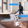 thumbnail image 6 of Hiseeu Outdoor Security Camera System with 10'' Monitor, 500G Hard Drive, 10CH NVR, 4Pcs Wireless 2.4/5G Wi-Fi 5MP Camera, 24/7 Recording,1-Way Audio, Night Vision, 6 of 14