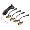 thumbnail image 2 of Juego de 4 luces ámbar de rejilla YONGSHENG para Toyota Tacoma Trd Grill 2016-2018, 2 of 5