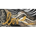 thumbnail image 2 of Pinto, Patricia 14x9 White Modern Wood Framed Museum Art Print Titled - African Touch Love, 2 of 4